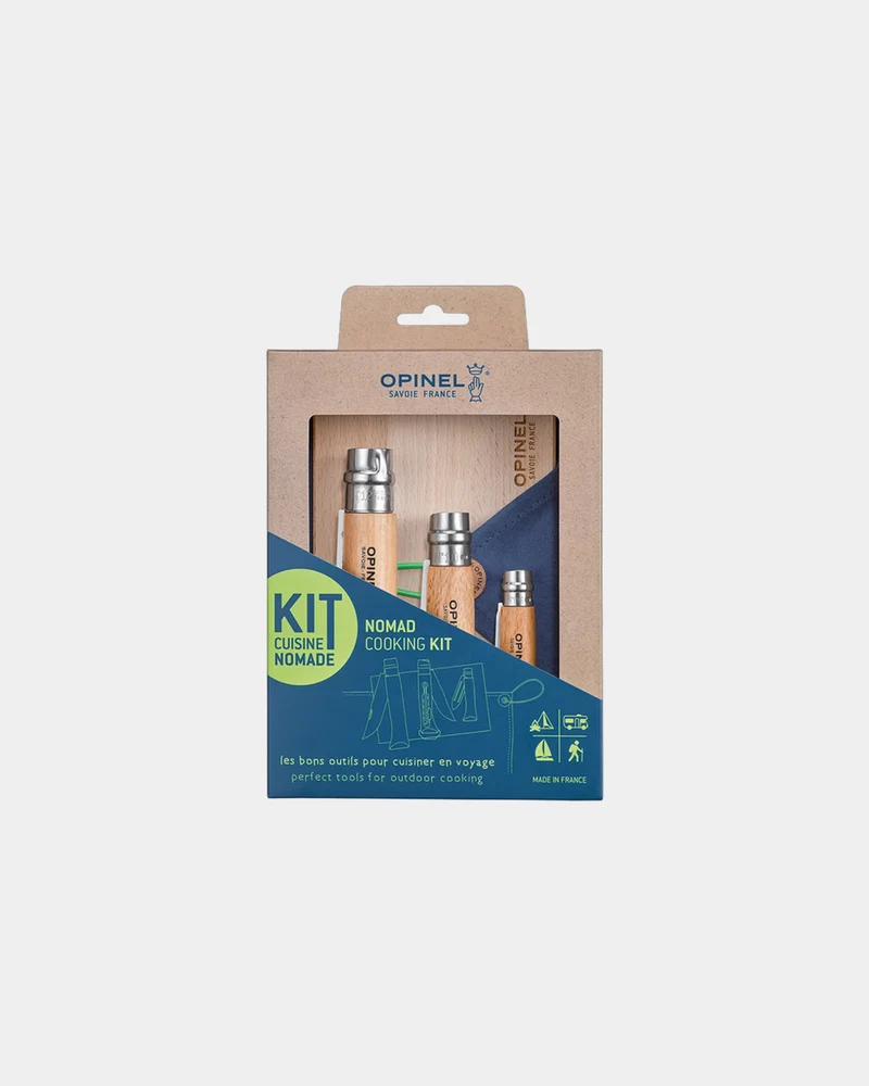 Kit cocina nómada Opinel N°10 para personalizar