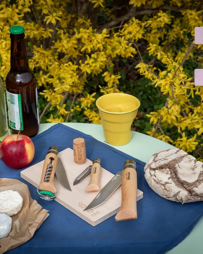 Kit cocina nómada Opinel N°10 para personalizar