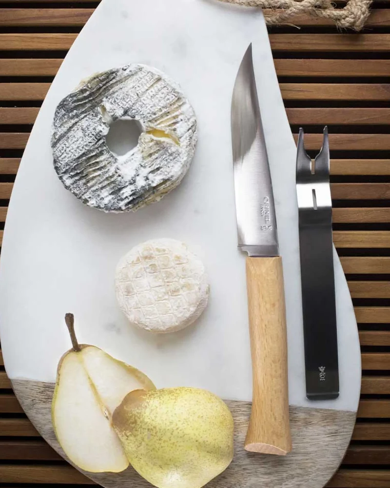 Set de queso Opinel acero inoxidable para personalizar