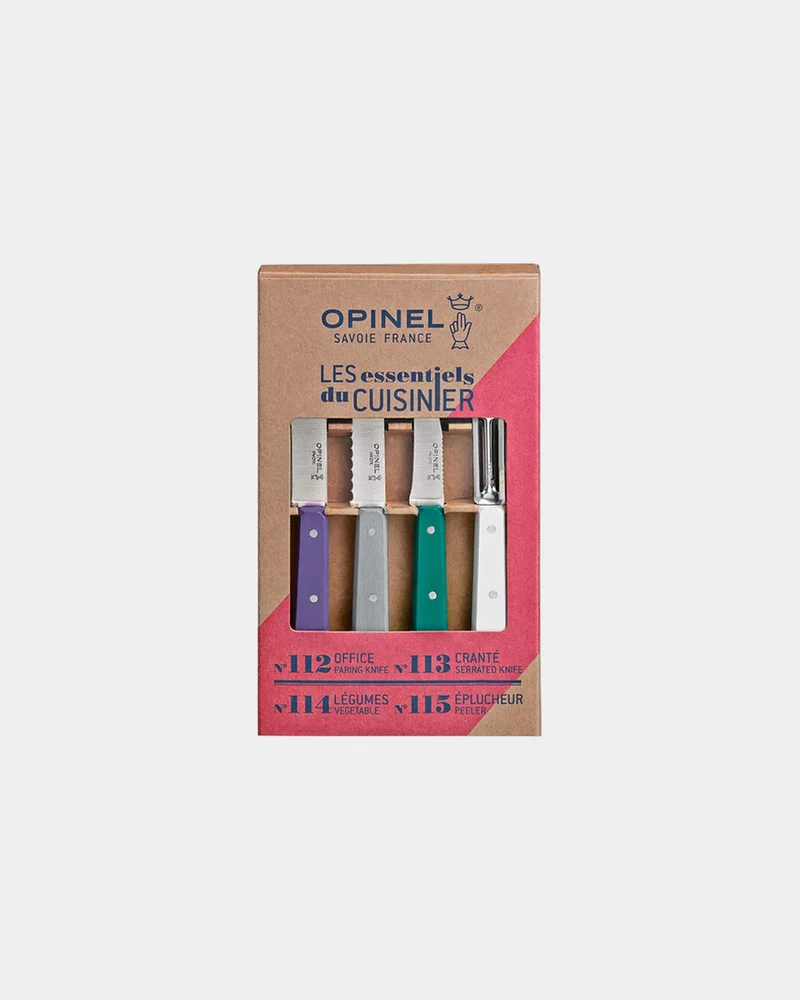 Estuche cuchillos acero Opinel Art Déco para personalizar