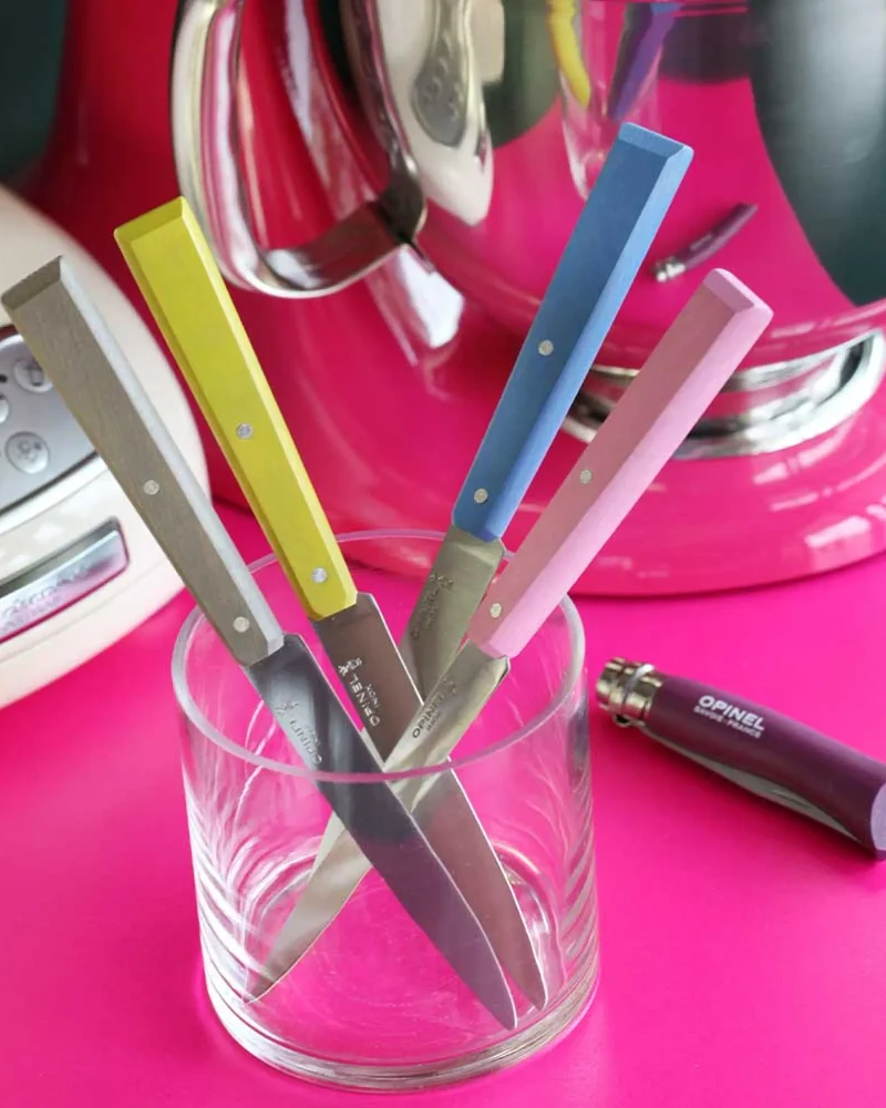 Estuche 4 cuchillos Opinel Campagne para personalizar