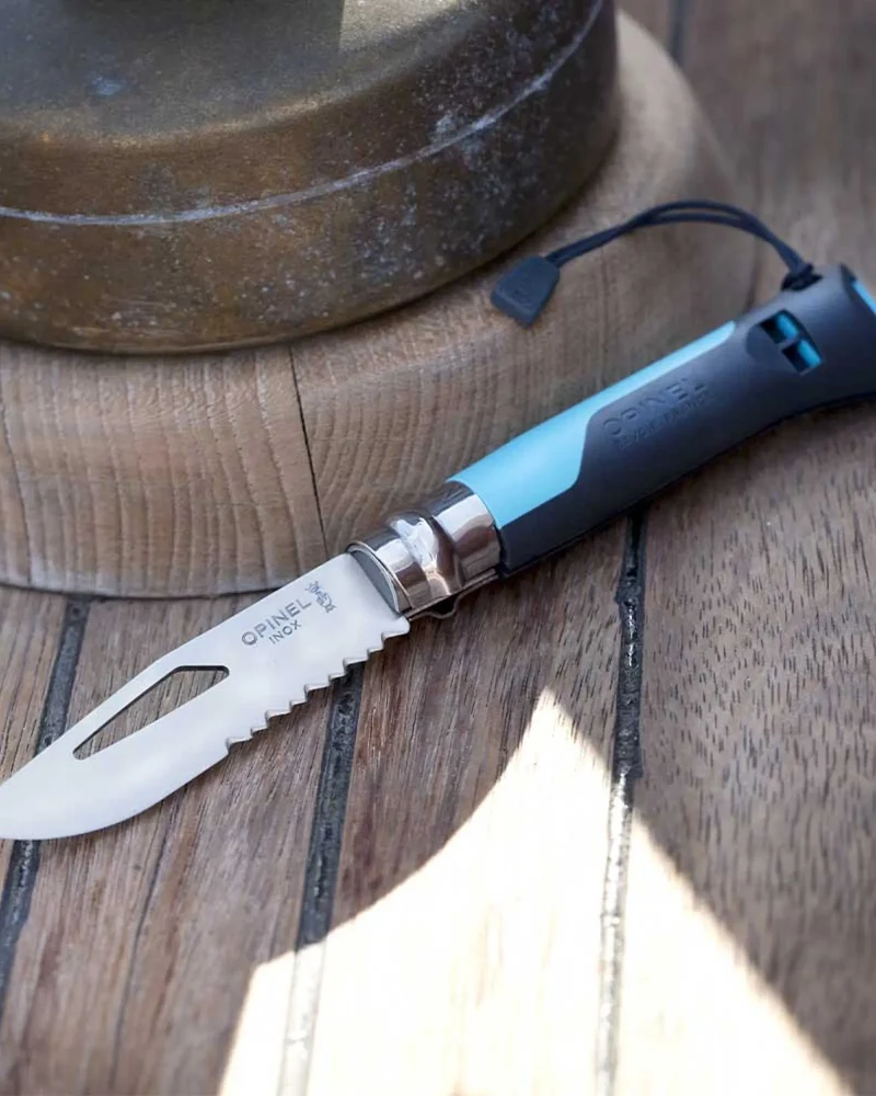 Cuchillo Opinel N°08 acero inoxidable para personalizar