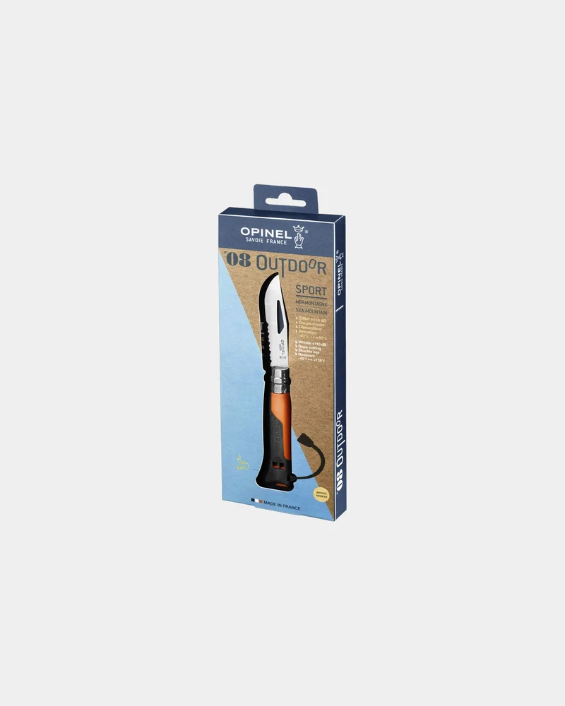 Cuchillo Opinel N°08 acero inoxidable para personalizar
