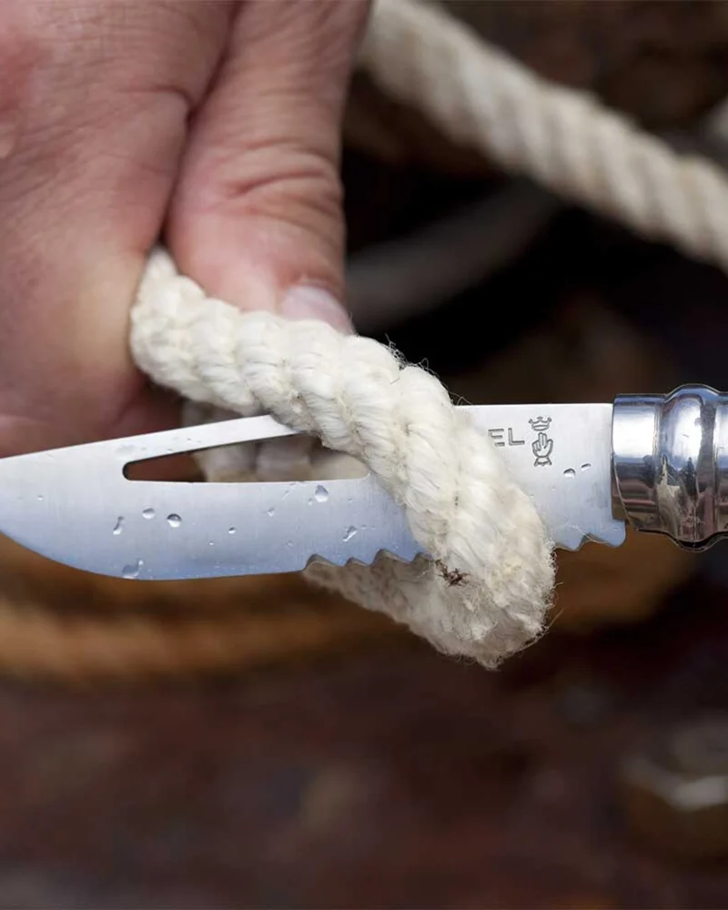 Cuchillo Opinel N°08 acero inoxidable para personalizar