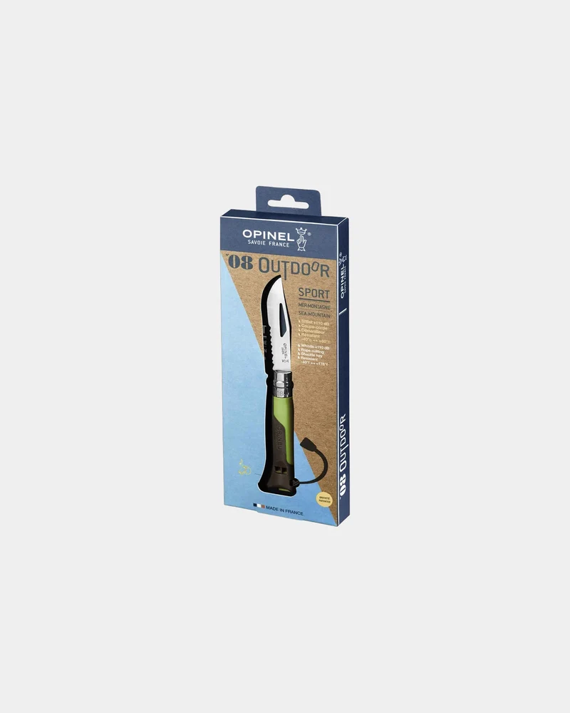 Cuchillo Opinel N°08 acero inoxidable para personalizar