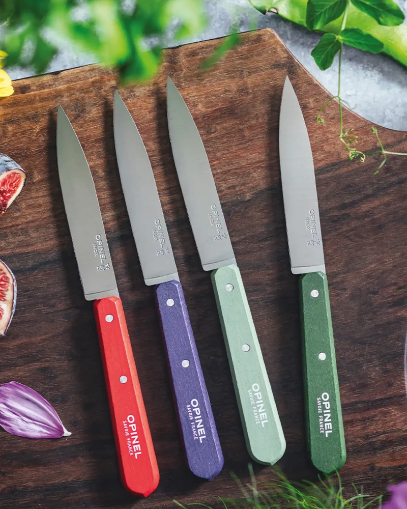 Estuche 4 cuchillos Opinel N°112 para personalizar