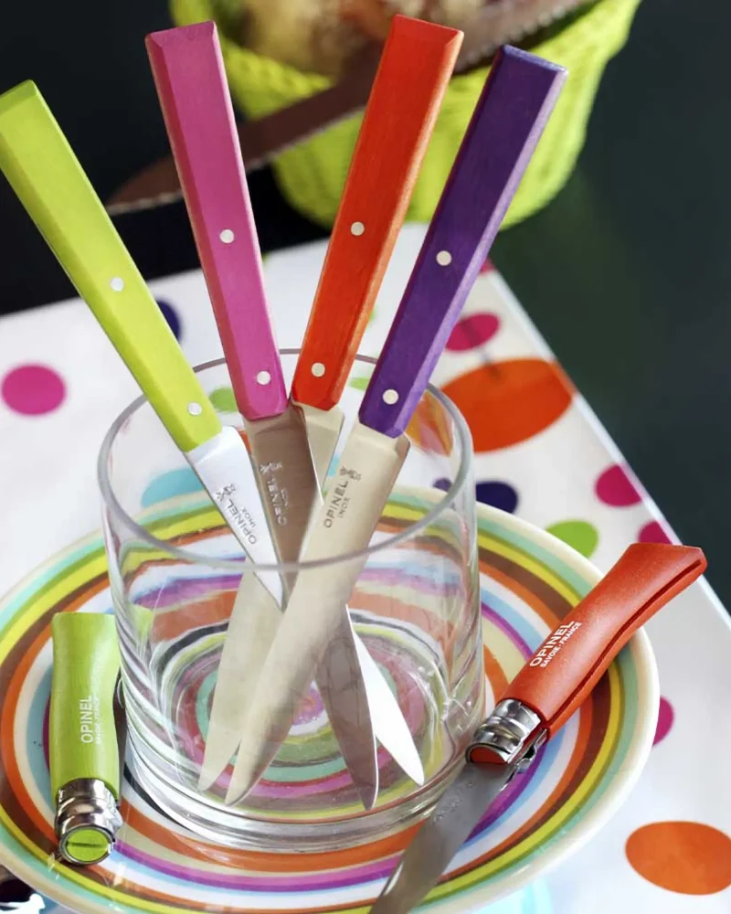 Estuche 4 cuchillos Opinel Bon Appétit para personalizar