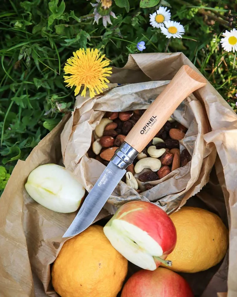 Cuchillo acero inoxidable Opinel N°08 para personalizar