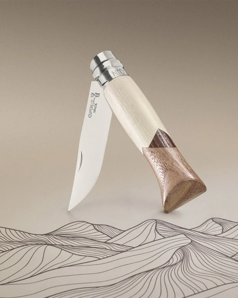 Cuchillo acero inoxidable Opinel N°09 Cime para personalizar