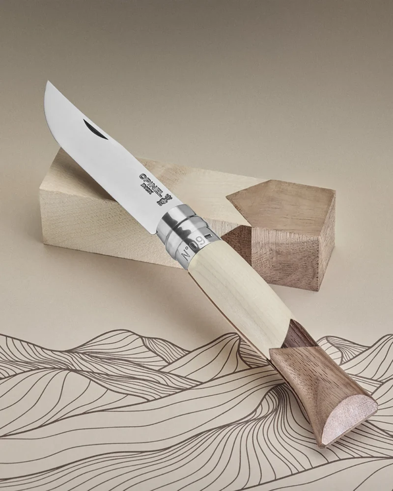 Cuchillo acero inoxidable Opinel N°09 Cime para personalizar