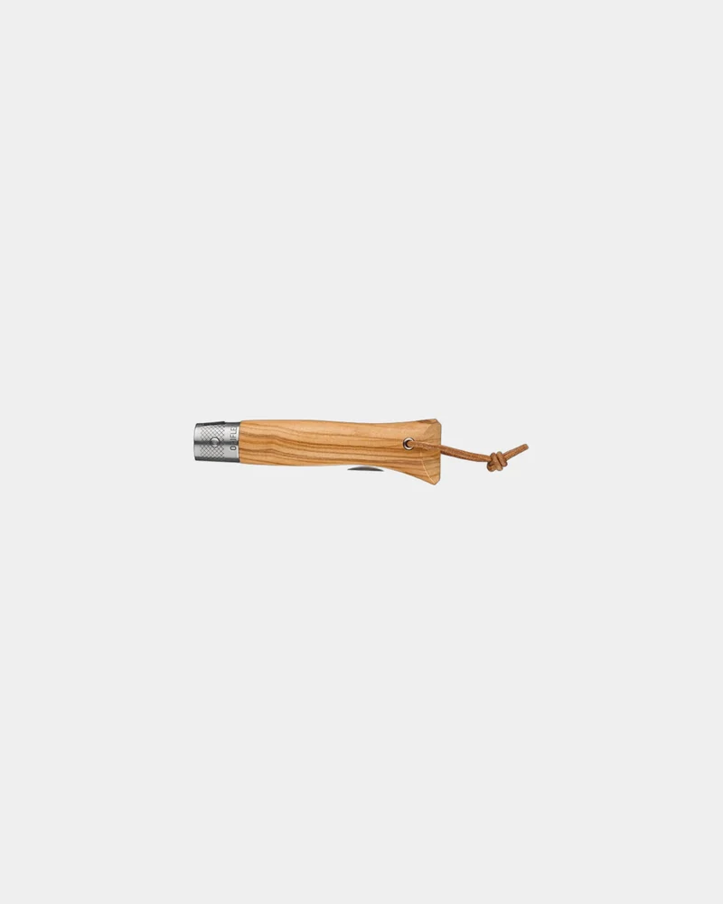 Cuchillo N°6 Opiflex olivo para personalizar