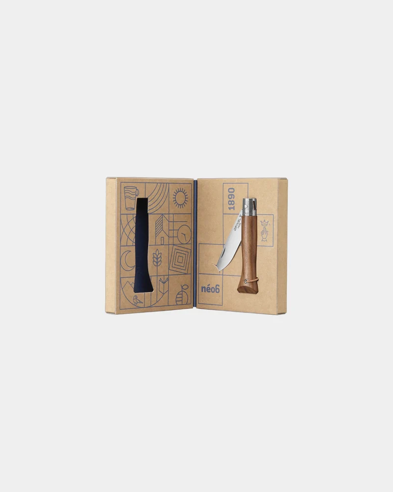 Cuchillo N°6 Opiflex olivo para personalizar