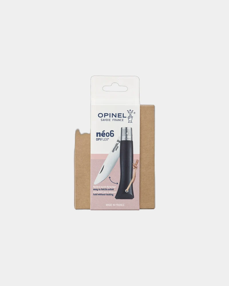 Cuchillo N°6 Opiflex olivo para personalizar