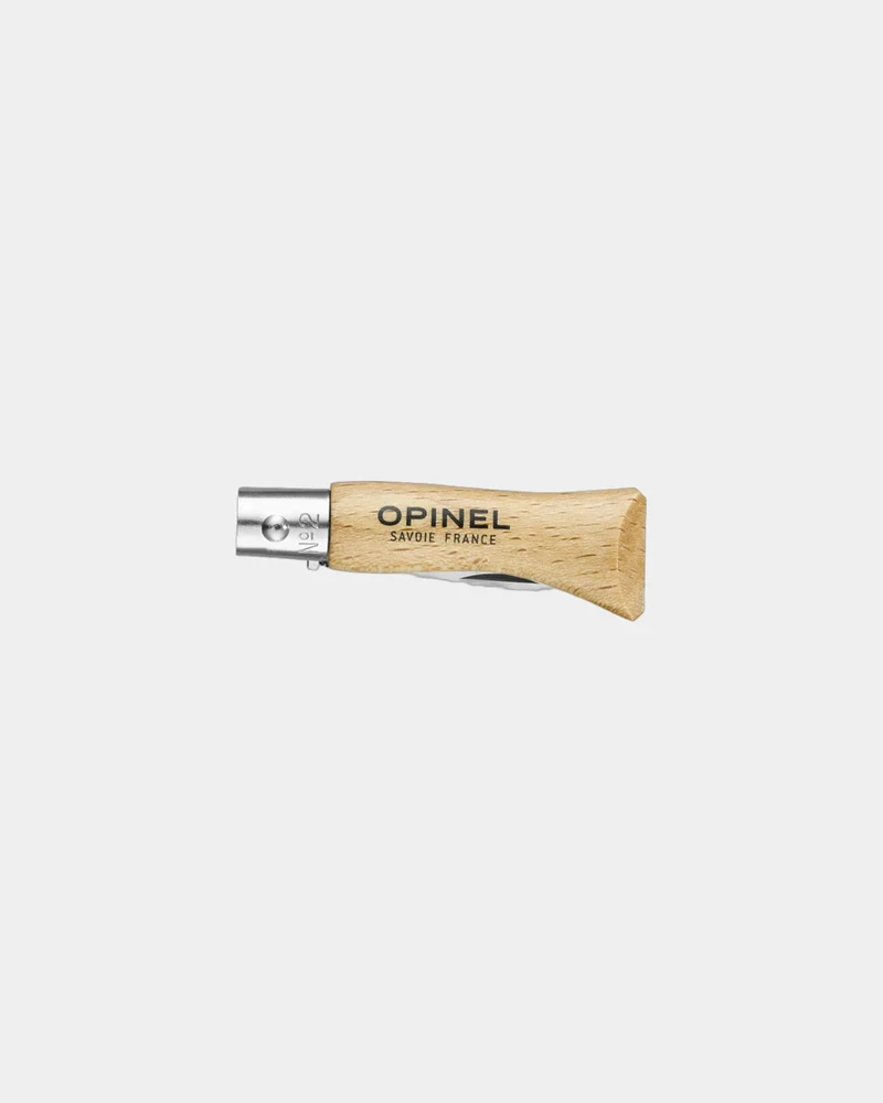 Cuchillo acero inoxidable Opinel N°02 para personalizar