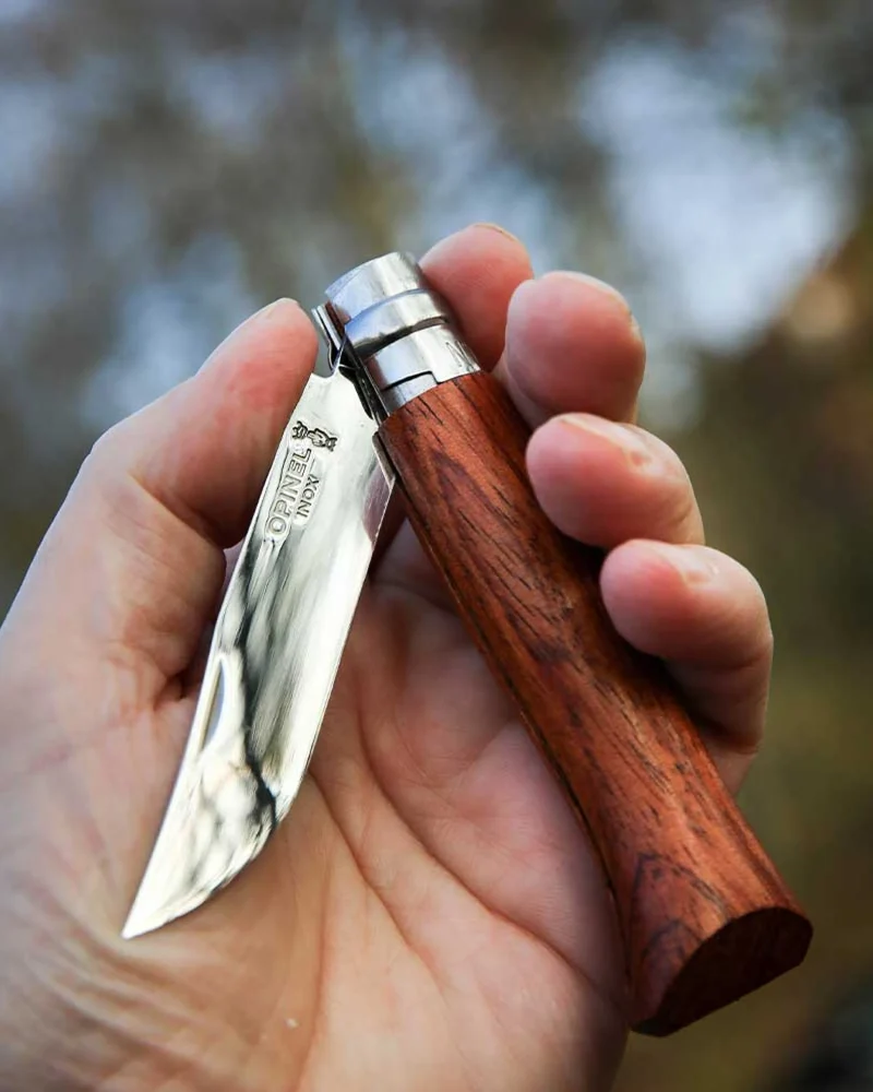 Cuchillo Opinel N°08 Luxe Padouk para personalizar