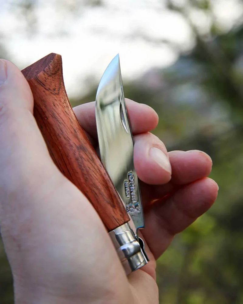 Cuchillo Opinel N°08 Luxe Padouk para personalizar