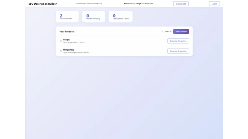 AI SEO Description Builder