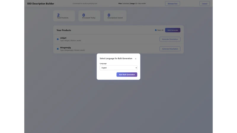 AI SEO Description Builder