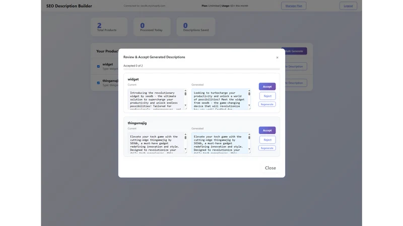 AI SEO Description Builder