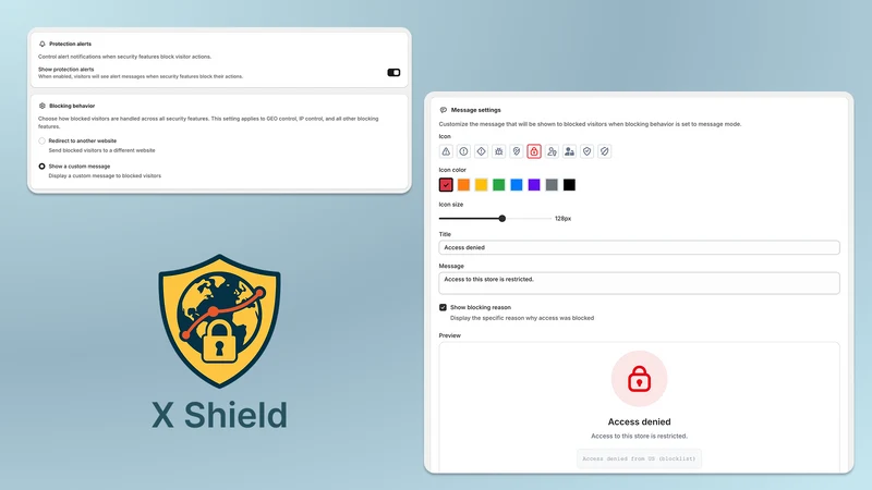 X Shield: Bot Country Blocker