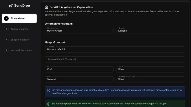 SendDrop | Österreich Versand