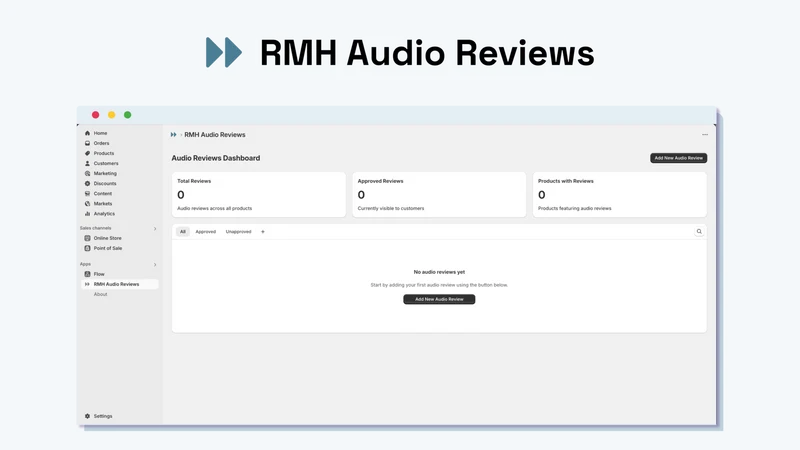 RMH Audio Reviews