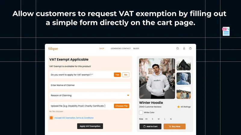 Milople Vat Exemption
