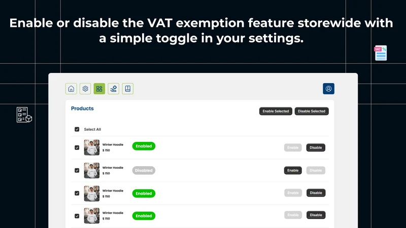 Milople Vat Exemption