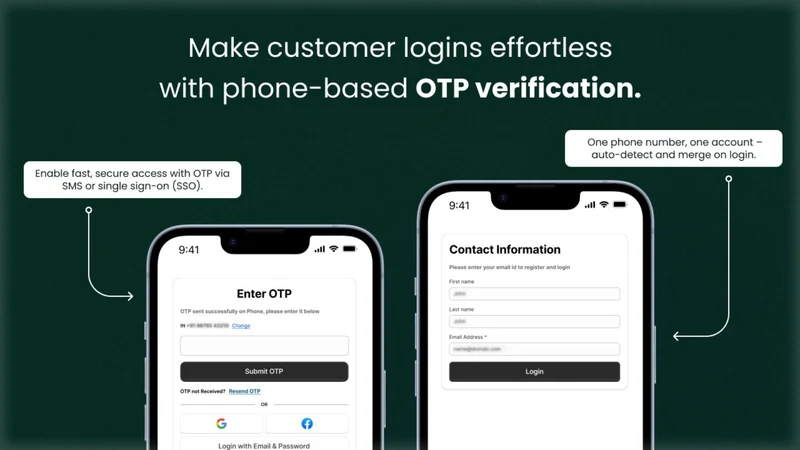 Zoketo: Popup & OTP Login GCC