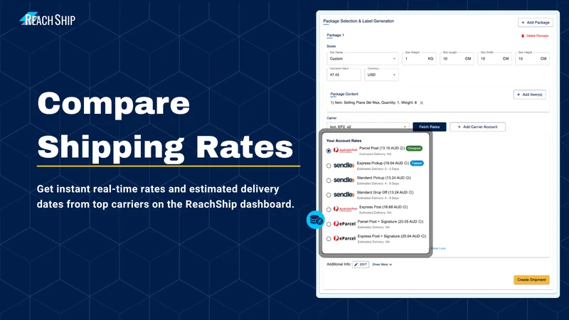 ReachShip ‑ Shipping Made Easy
