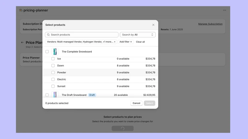Revnous Bulk Price Editing App