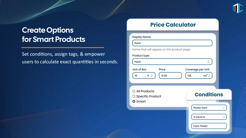 CALCIFY Price Calculator App