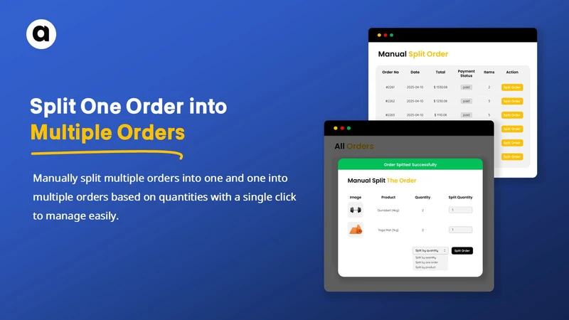 SPL‑ Split Orders