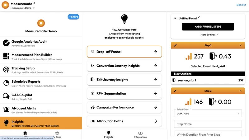 GA4 Audit, Tracking & Reports