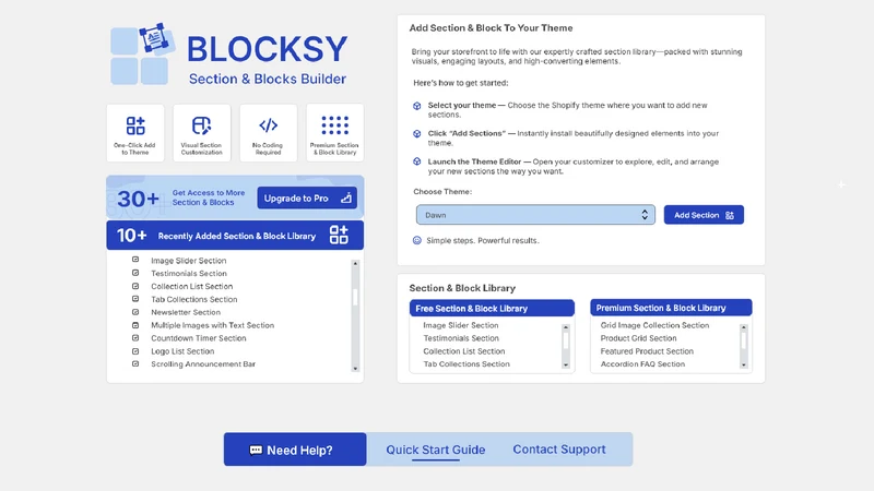 Blocksy ‑ Section Builder