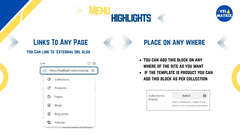 Easy Highlights Menu