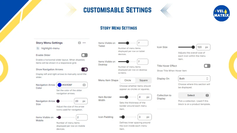 Easy Highlights Menu