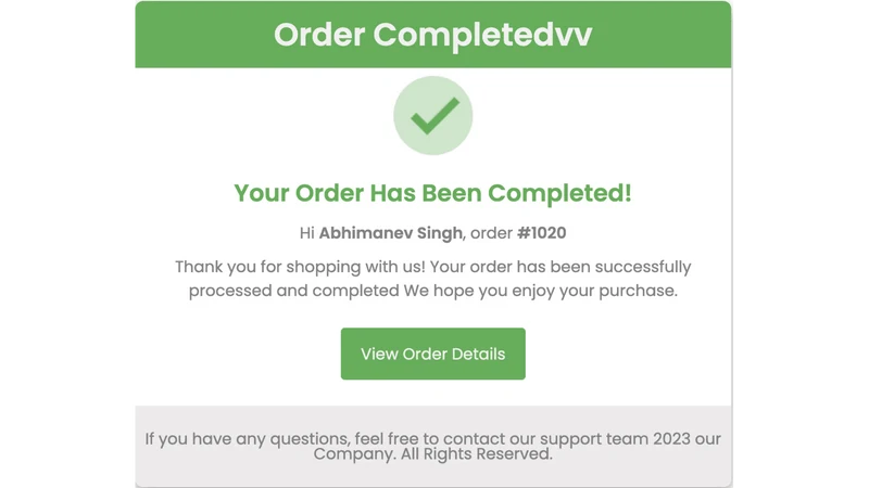 Easy Order Review