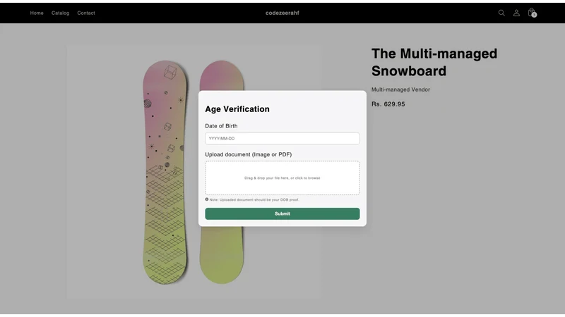Easy Age Verify