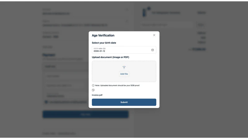 Easy Age Verify