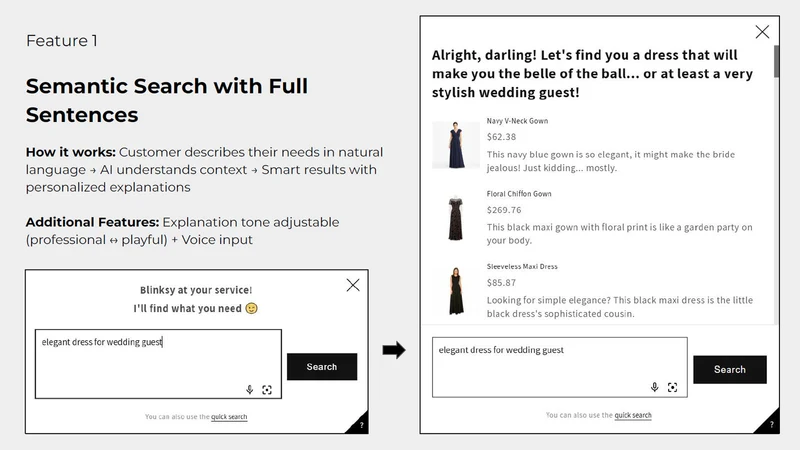 Blink cart ‑ Search & Discover