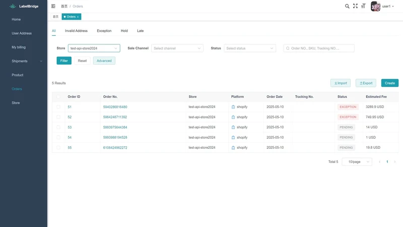 Label Bridge – Smart Shipping