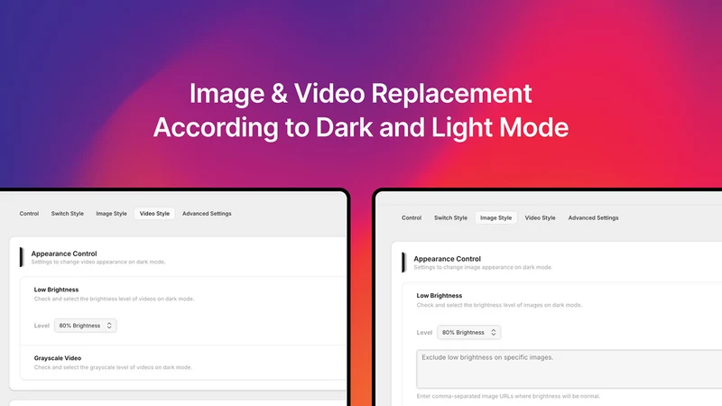 Darklix ‑ Dark Mode Switcher