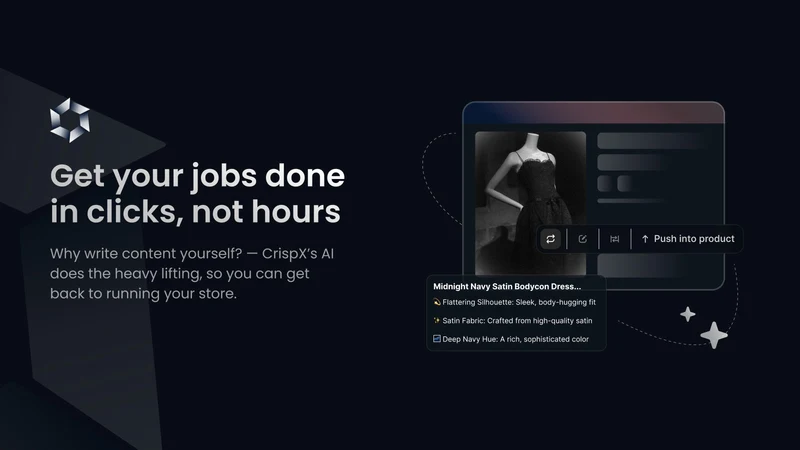 CrispX: AI Product Description