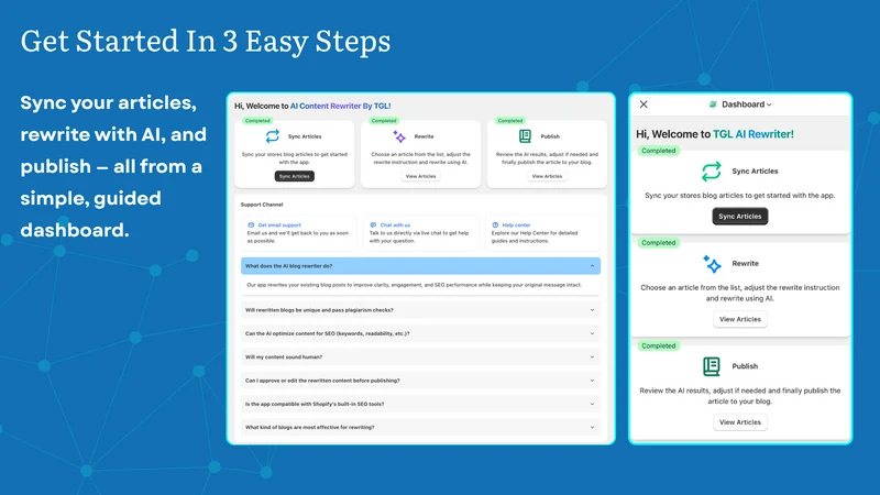 AI SEO Content Rewriter by TGL