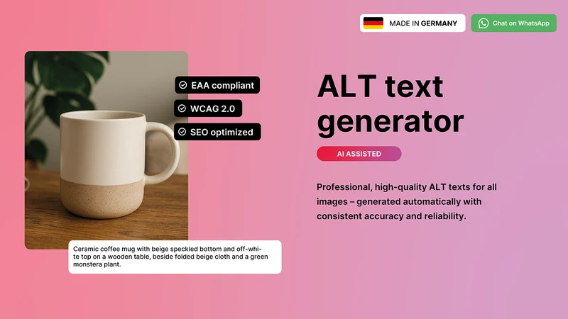 Describerry ‑ Image ALT Texts