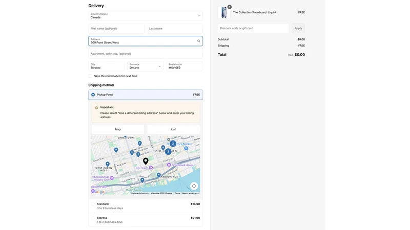 Cornerdrop Pickup Points