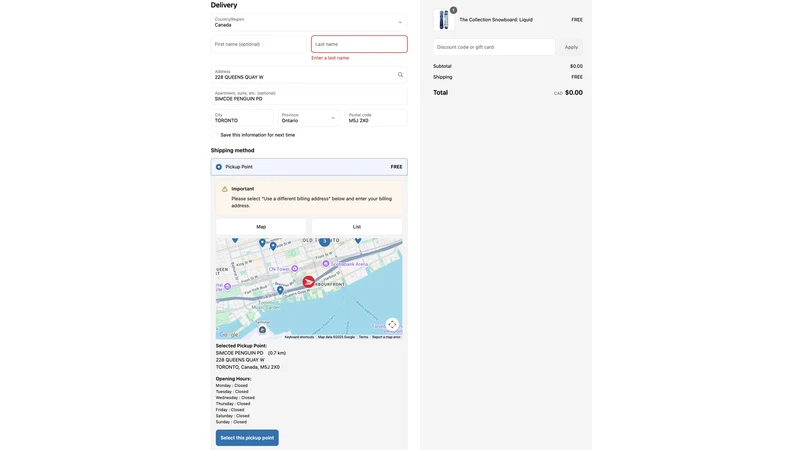 Cornerdrop Pickup Points