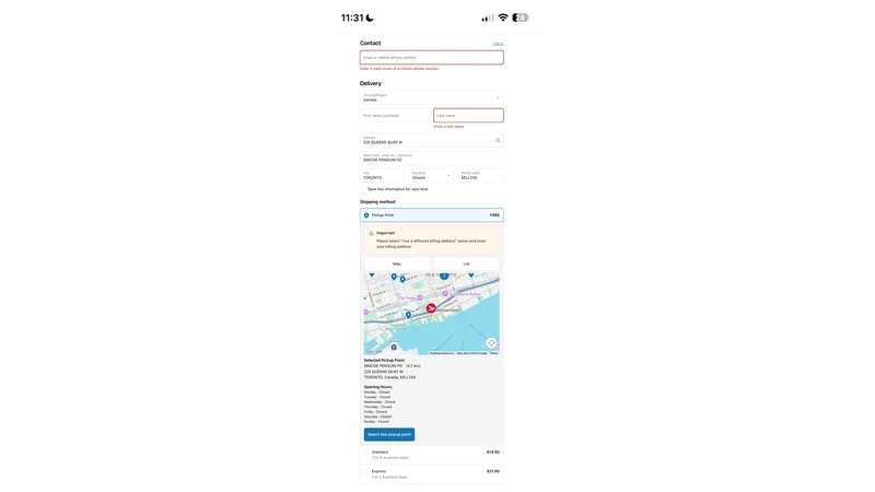 Cornerdrop Pickup Points