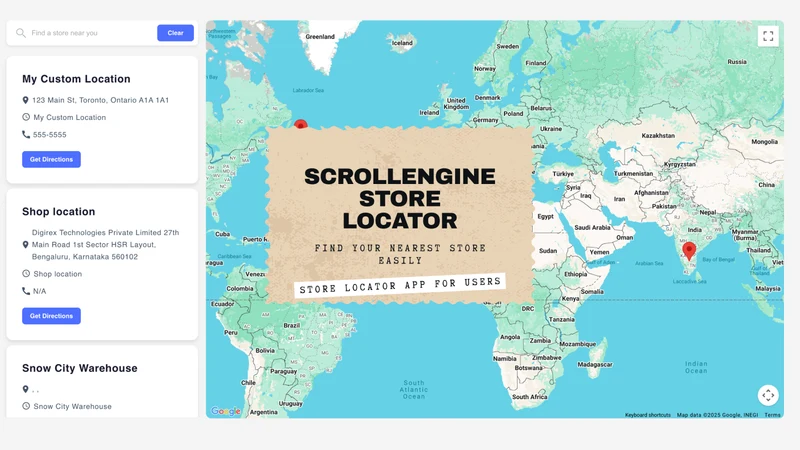 Store Locator & Google Map: SE